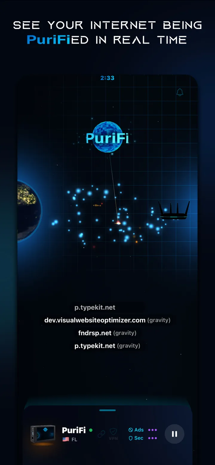 PuriFi app screenshot